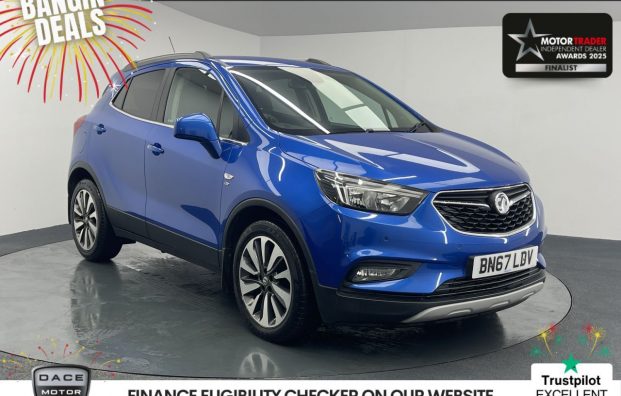 Used 2017 BLUE VAUXHALL MOKKA X for sale in Manchester