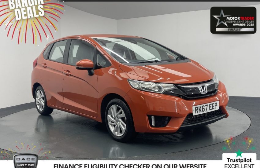 Used 2017 ORANGE HONDA JAZZ for sale in Manchester