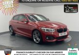 Used 2017 RED BMW 1 SERIES for sale in Manchester