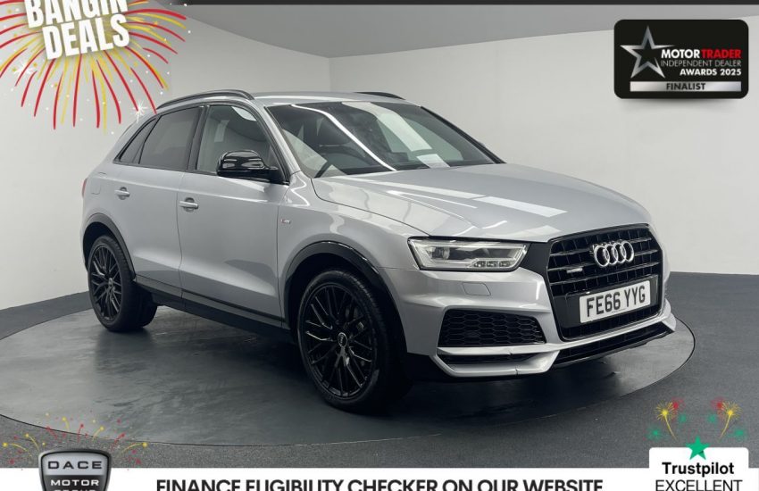 Used 2017 SILVER AUDI Q3 for sale in Manchester