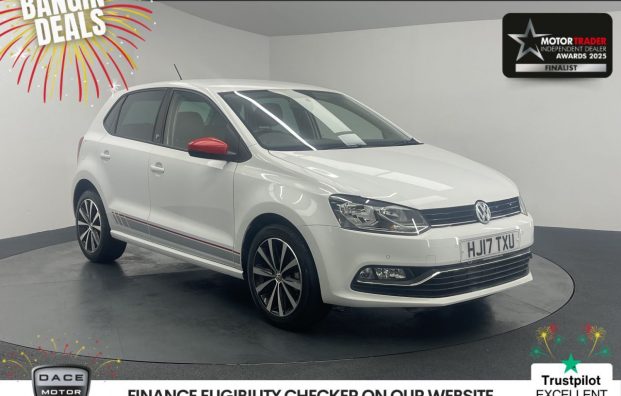 Used 2017 WHITE VOLKSWAGEN POLO for sale in Manchester