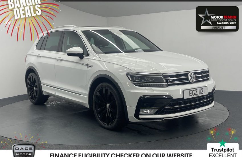 Used 2017 WHITE VOLKSWAGEN TIGUAN for sale in Manchester