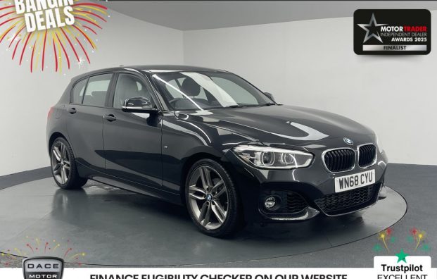 Used 2018 BLACK BMW 1 SERIES for sale in Manchester