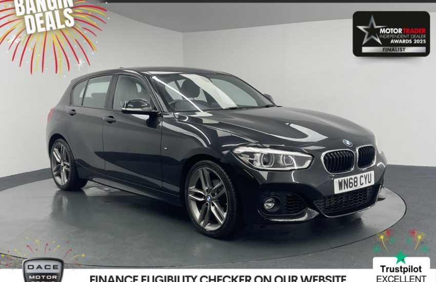 Used 2018 BLACK BMW 1 SERIES for sale in Manchester