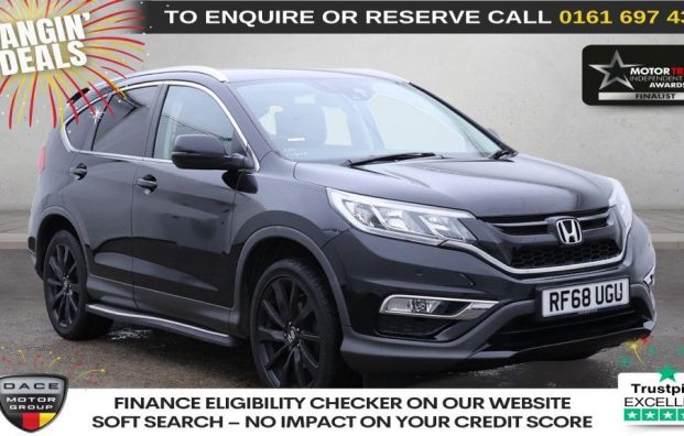 Used 2018 BLACK HONDA CR-V for sale in Manchester
