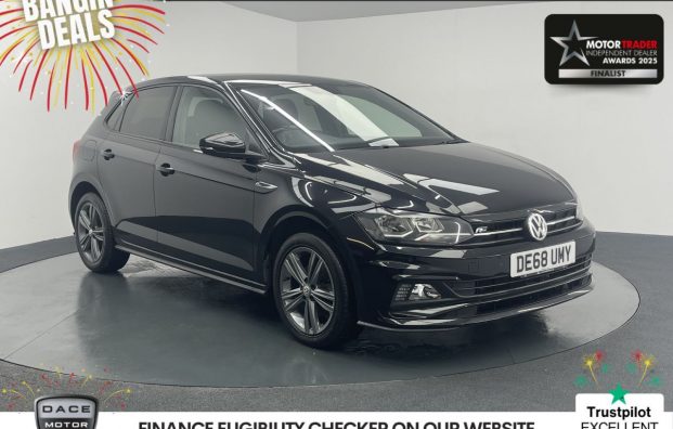 Used 2018 BLACK VOLKSWAGEN POLO for sale in Manchester