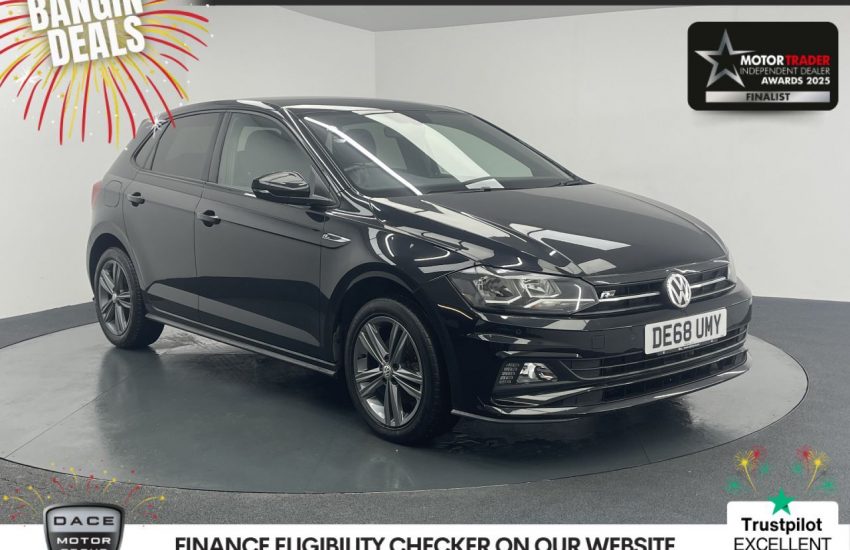 Used 2018 BLACK VOLKSWAGEN POLO for sale in Manchester