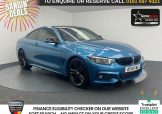 Used 2018 BLUE BMW 4 SERIES for sale in Manchester