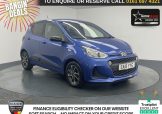 Used 2018 BLUE HYUNDAI I10 for sale in Manchester