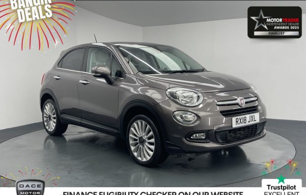 Used 2018 BRONZE FIAT 500X for sale in Manchester