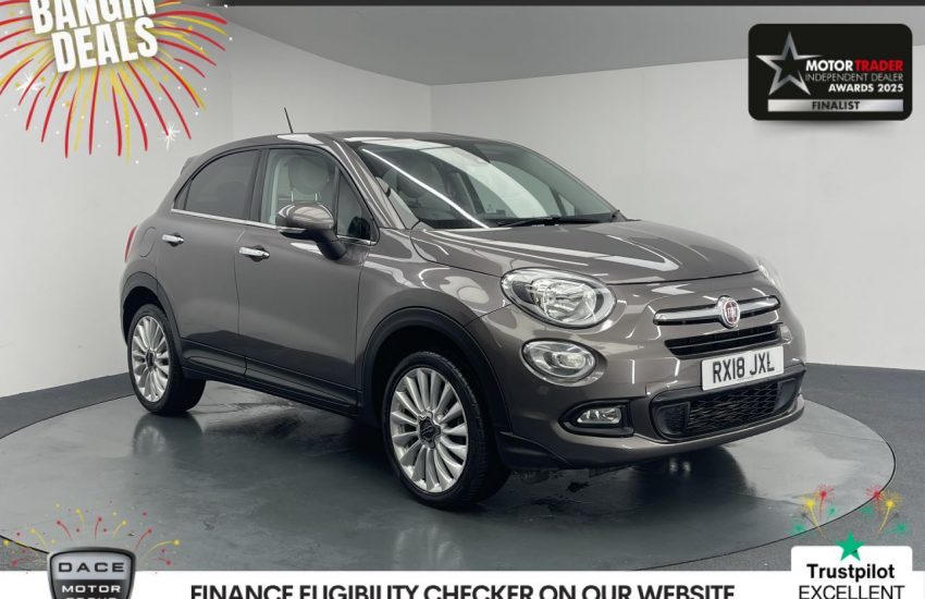 Used 2018 BRONZE FIAT 500X for sale in Manchester