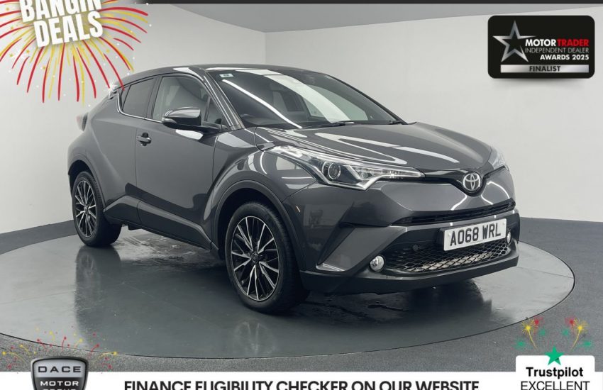 Used 2018 GREY TOYOTA C-HR for sale in Manchester