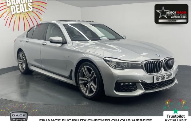 Used 2018 SILVER BMW 7 SERIES for sale in Manchester