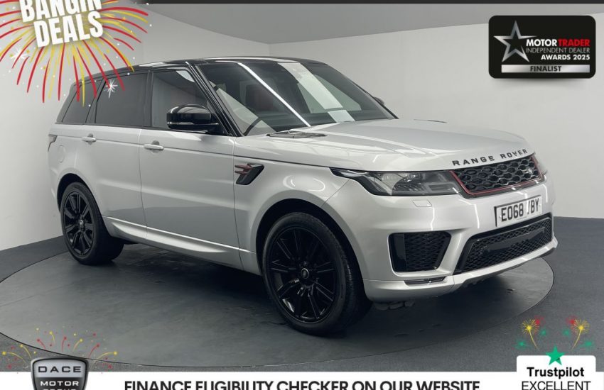 Used 2018 SILVER LAND ROVER RANGE ROVER SPORT for sale in Manchester