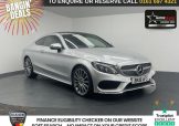 Used 2018 SILVER MERCEDES-BENZ C-CLASS for sale in Manchester