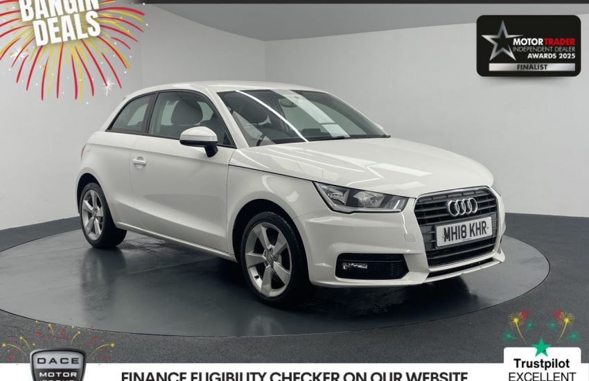 Used 2018 WHITE AUDI A1 for sale in Manchester