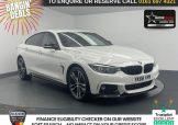 Used 2018 WHITE BMW 4 SERIES GRAN COUPE for sale in Manchester