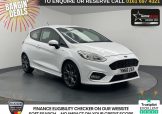 Used 2018 WHITE FORD FIESTA for sale in Manchester