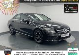 Used 2019 BLACK MERCEDES-BENZ C-CLASS for sale in Manchester