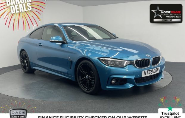 Used 2019 BLUE BMW 4 SERIES for sale in Manchester