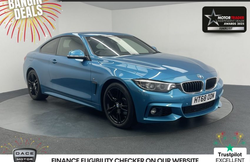 Used 2019 BLUE BMW 4 SERIES for sale in Manchester