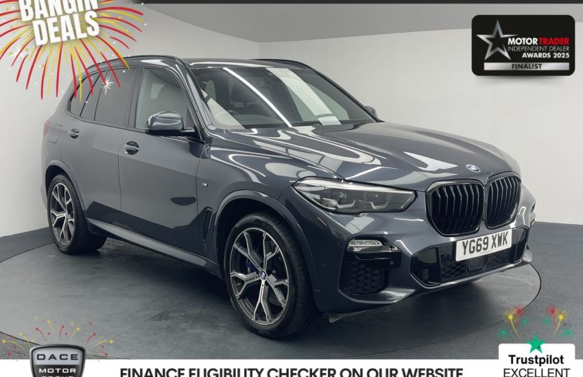 Used 2019 GREY BMW X5 for sale in Manchester