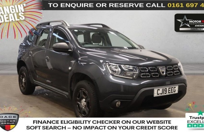 Used 2019 GREY DACIA DUSTER for sale in Manchester