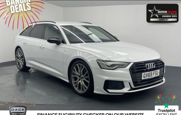 Used 2019 WHITE AUDI A6 AVANT for sale in Manchester