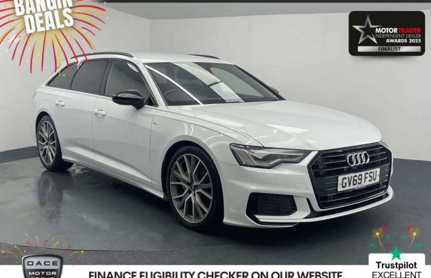 Used 2019 WHITE AUDI A6 AVANT for sale in Manchester