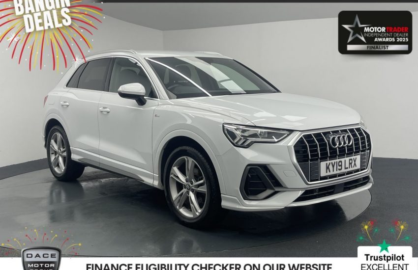 Used 2019 WHITE AUDI Q3 for sale in Manchester