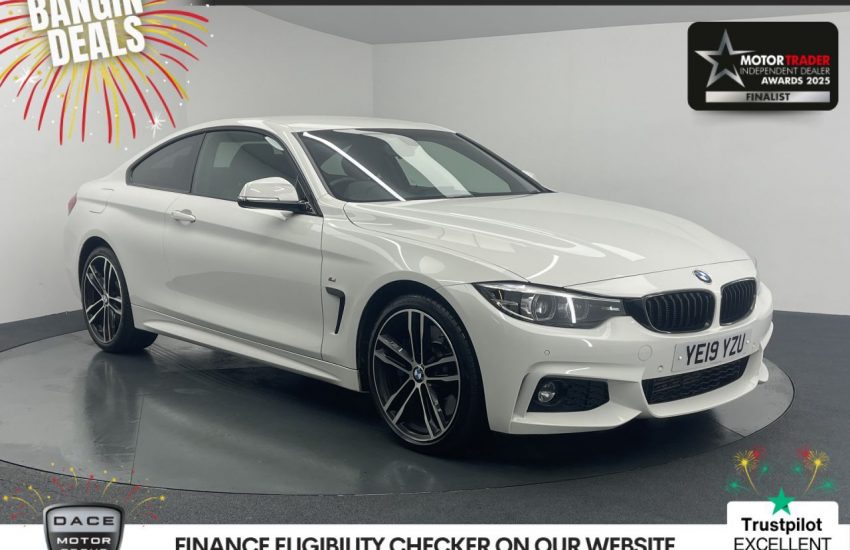 Used 2019 WHITE BMW 4 SERIES for sale in Manchester