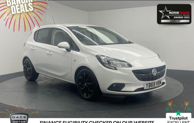 Used 2019 WHITE VAUXHALL CORSA for sale in Manchester