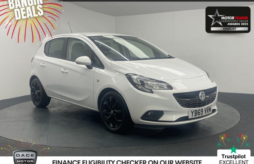 Used 2019 WHITE VAUXHALL CORSA for sale in Manchester