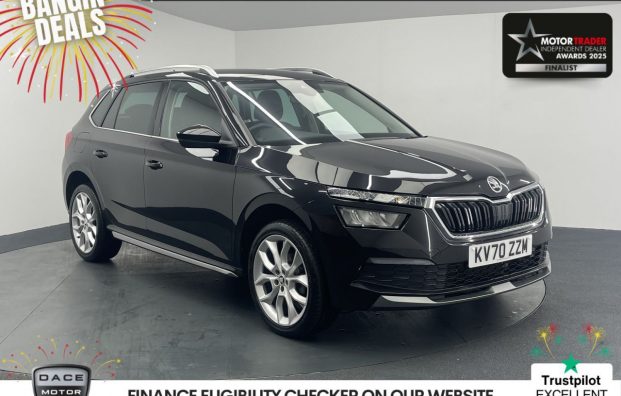 Used 2020 BLACK SKODA KAMIQ for sale in Manchester