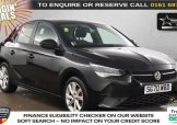 Used 2020 BLACK VAUXHALL CORSA for sale in Manchester