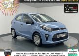 Used 2020 BLUE KIA PICANTO for sale in Manchester
