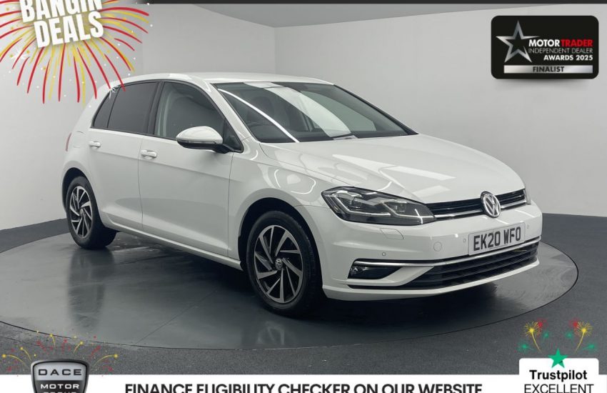 Used 2020 WHITE VOLKSWAGEN GOLF for sale in Manchester