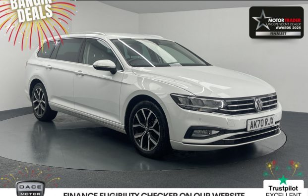 Used 2020 WHITE VOLKSWAGEN PASSAT for sale in Manchester