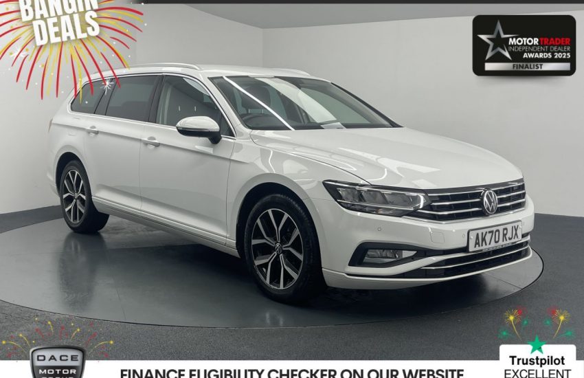 Used 2020 WHITE VOLKSWAGEN PASSAT for sale in Manchester