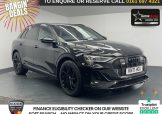 Used 2021 BLACK AUDI E-TRON for sale in Manchester