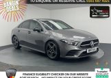 Used 2021 GREY MERCEDES-BENZ A-CLASS for sale in Manchester