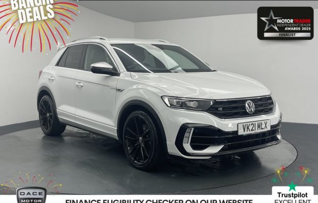 Used 2021 WHITE VOLKSWAGEN T-ROC for sale in Manchester