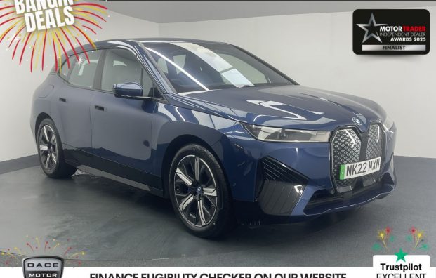 Used 2022 BLUE BMW IX for sale in Manchester