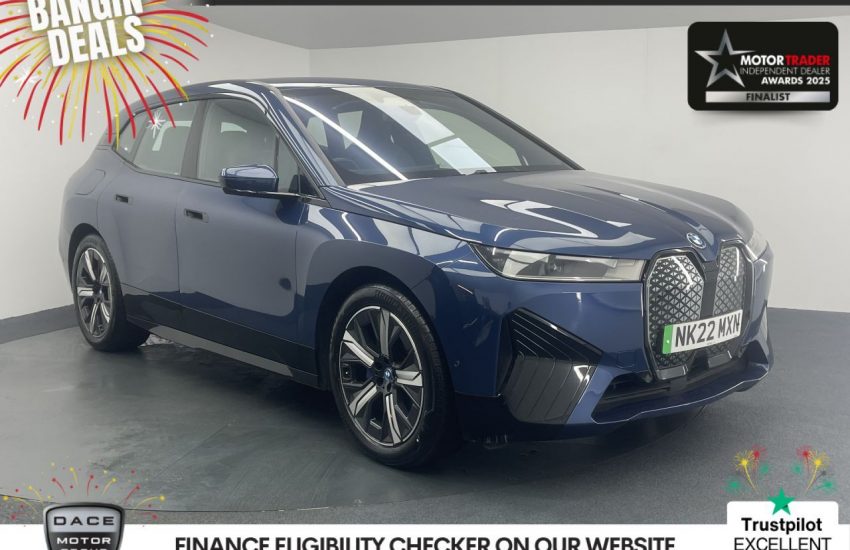 Used 2022 BLUE BMW IX for sale in Manchester