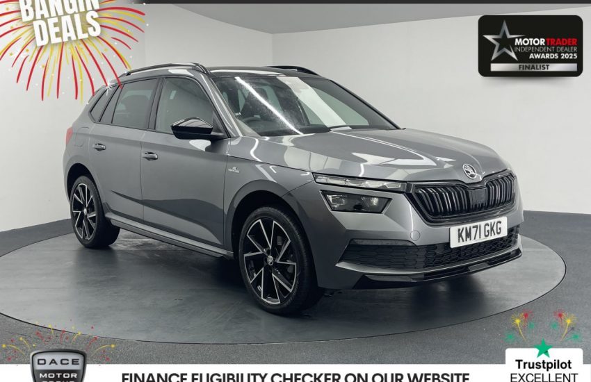 Used 2022 GREY SKODA KAMIQ for sale in Manchester