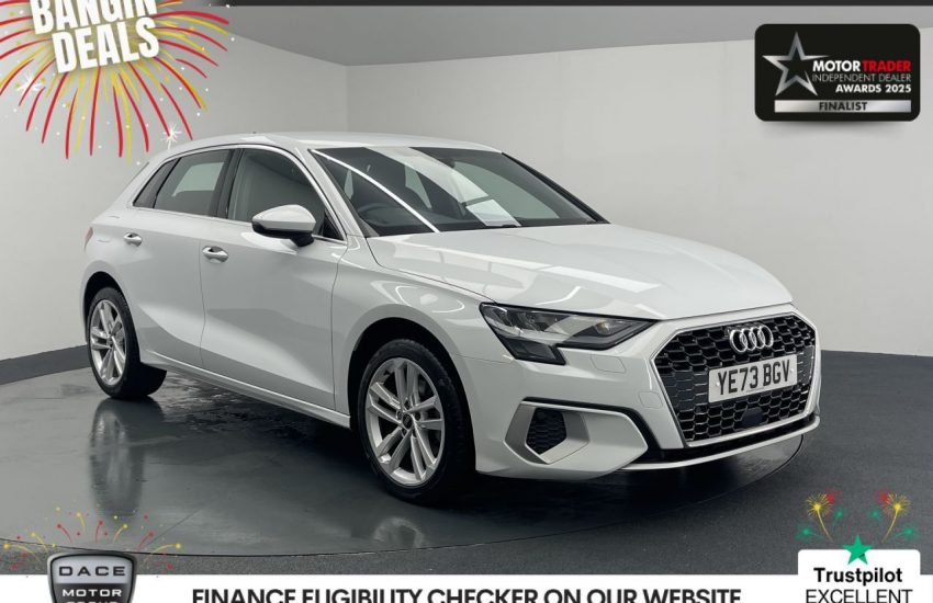 Used 2023 WHITE AUDI A3 for sale in Manchester