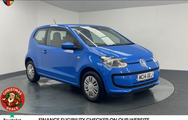 Used 2014 BLUE VOLKSWAGEN UP! for sale in Manchester