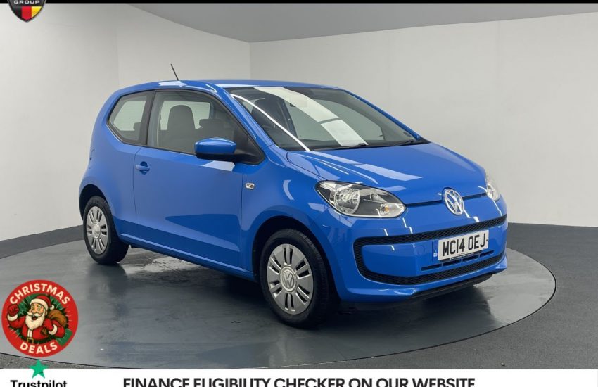 Used 2014 BLUE VOLKSWAGEN UP! for sale in Manchester