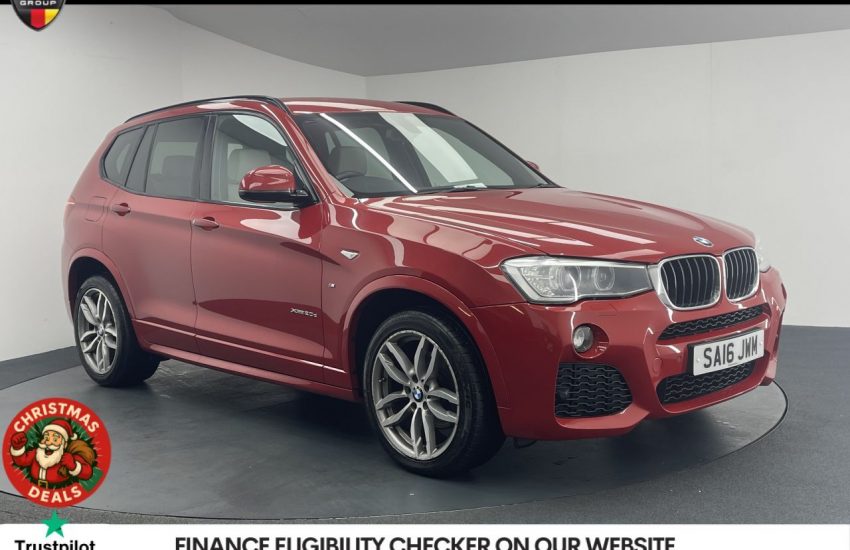 Used 2016 RED BMW X3 for sale in Manchester