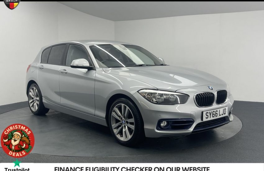 Used 2016 SILVER BMW 1 SERIES for sale in Manchester
